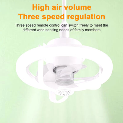 Ampolleta Led Ventilador Con Control