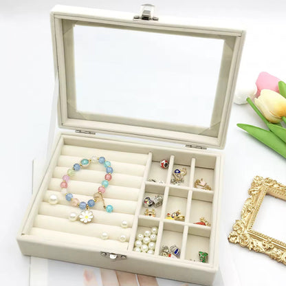 Organizador Joyero Elegante con Tapa Joyas