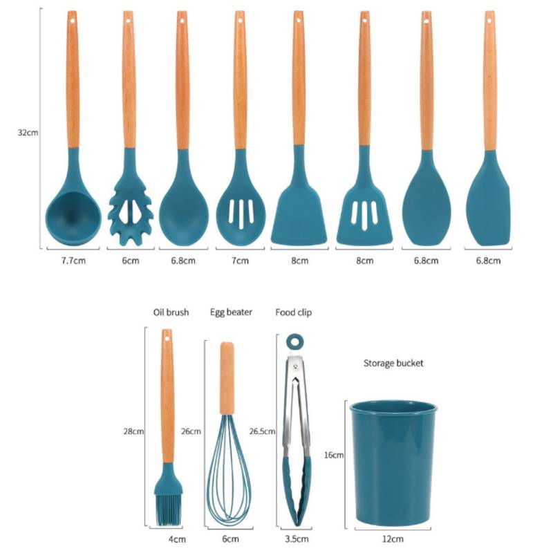 Set Utensilios Cocina 12 piezas