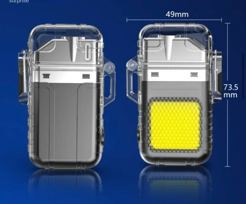 Encendedor Luz Led Recargable Llavero