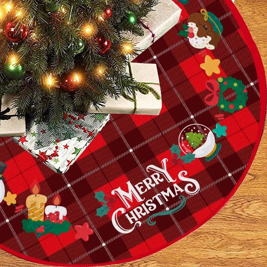 Pie de Árbol Navideño