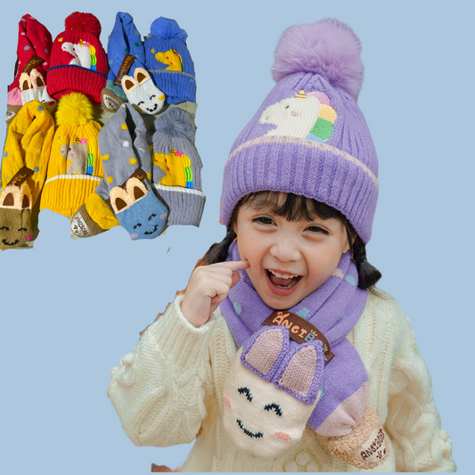 Gorro Chiporro Hilo Infantil + Bufanda