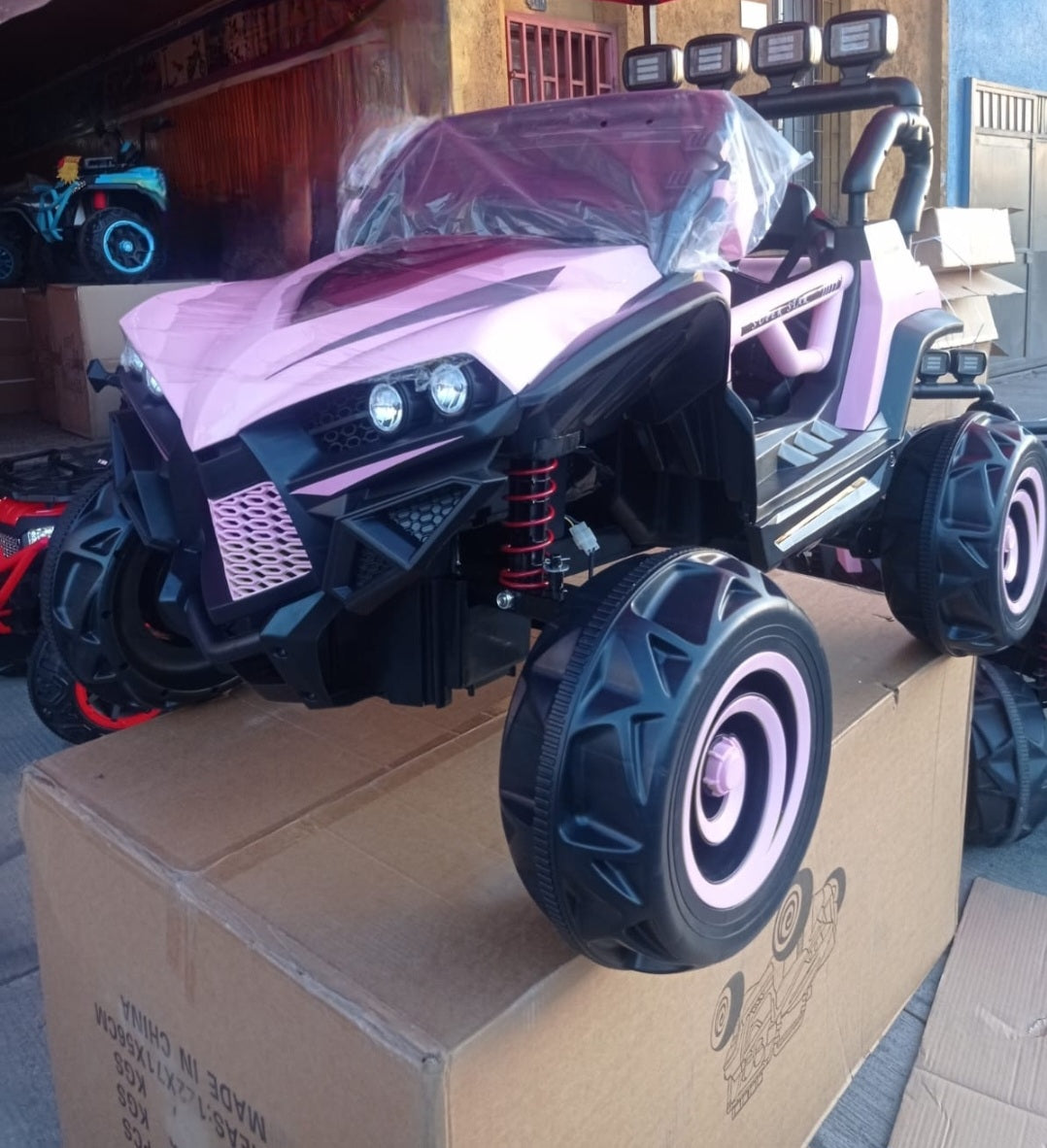 AUTO ELECTRICO MODELO BUGGY 4X4 🔥💯
