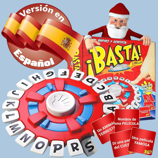 Basta Juego de Mesa Piensa Rápido Español
