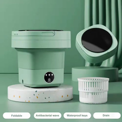 Mini Lavadora Portátil Plegable Centrifuga