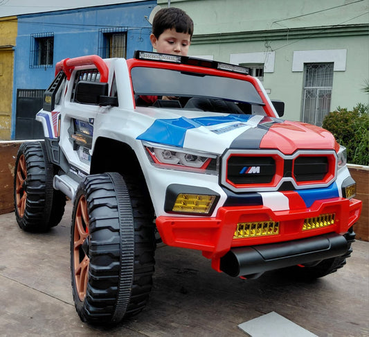 AUTO ELECTRICO MODELO DAKAR M5 MOTOSPORT 4X4 🔥💯