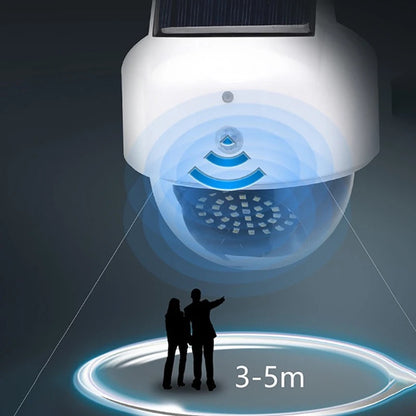 Simulador cámara Solar Luz Led Sensor de Movimiento JX-5118