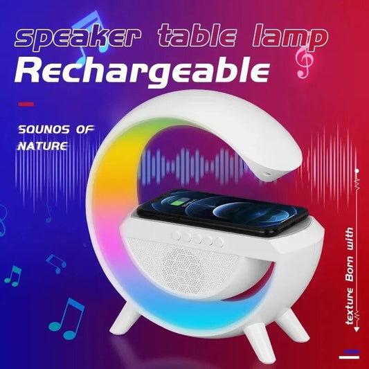 Lámpara Parlante G Cargador 3 en 1 Bluetooth