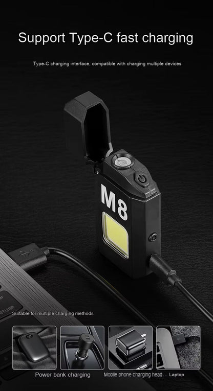 Encendedor Luz Led Recargable M8