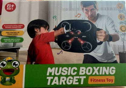 Máquina De Boxeo Musical Con Bluetooth + Guantes