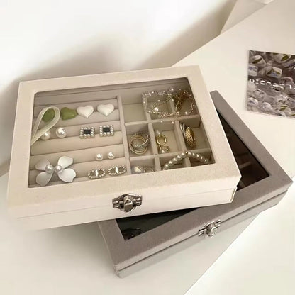 Organizador Joyero Elegante con Tapa Joyas